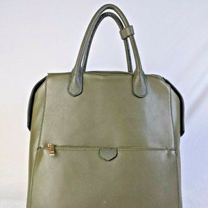 Dome Zip Top Laptop Commuter Bag